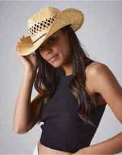 Beechfield Straw Cowboy Hat