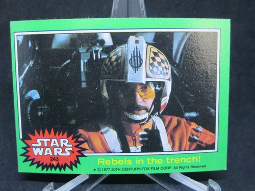 1977 green topps - green, wars