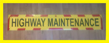 Highway Maintenance Sign