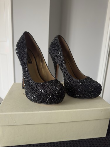 Womens black crystal - crystal, benjamin