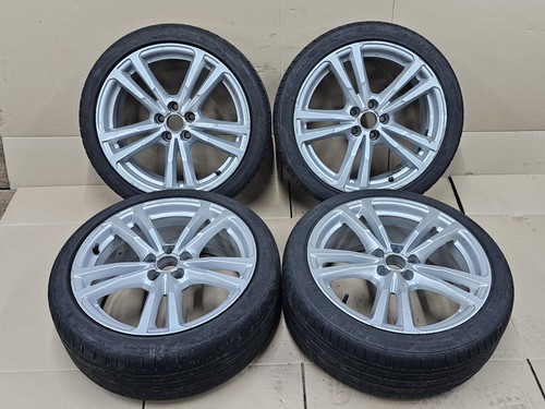 Audi silver alloy wheel - a1,