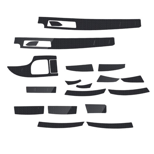 Carbon fiber sticker interior - carbon,