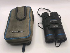 Praktica Sport 10 x 25 Wide Angle Mini Binoculars & Carry Case, 122m @ 1000m