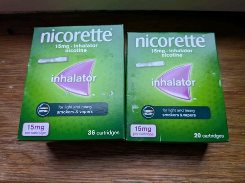 Nicorette inhalator cartridges - nicorette,