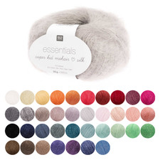 Rico Fluffy Mohair Knitting