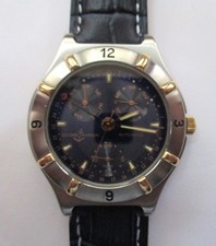 XXRare Ulysse Nardin Acqua 254-44 Triple Calendar GMT Automatic 21j wristwatch