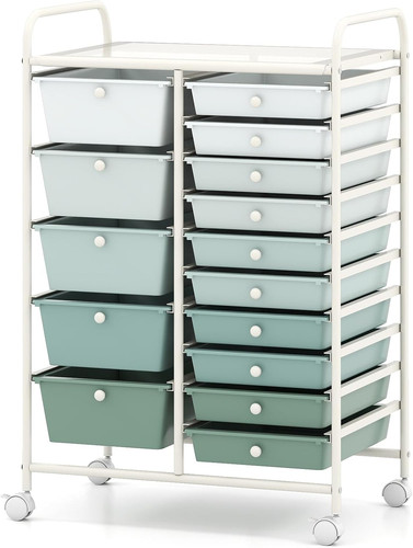 Drawers storage trolley - 15,