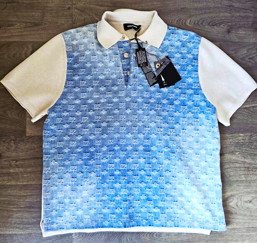 Dsquared2 monogram knit polo - knit,