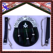 Full Dress Kilt Sporran Black