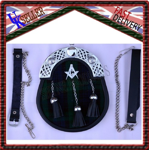 Full dress kilt sporran black - dress,