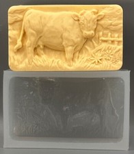 COW SILICONE MOULD SOAP RESIN