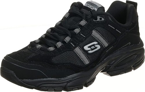 Sketchers mens wide fit lace - mens,