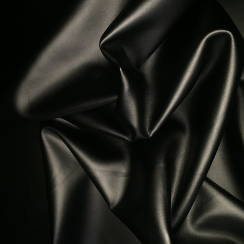 Black faux imitation - black,