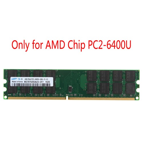 New 4gb ddr2 pc2 6400u - 4gb,