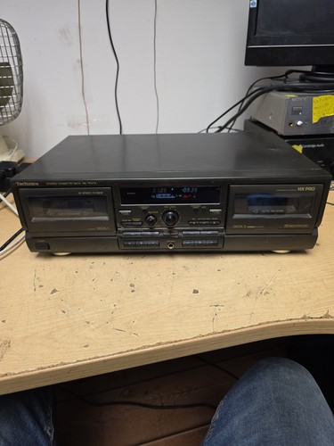 Technics tr474 twin stereo - ,