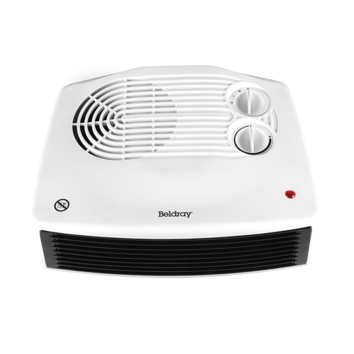 Beldray flat fan heater - flat,