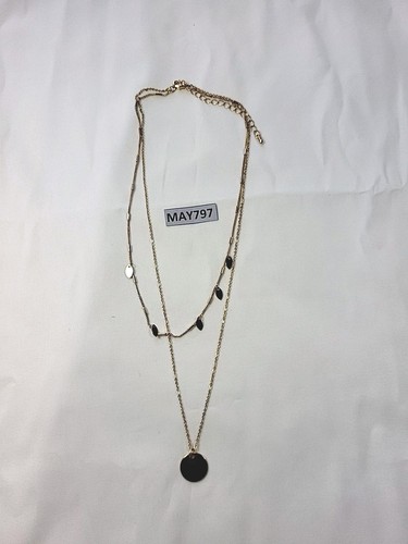 Gold layered pendant - h&m,