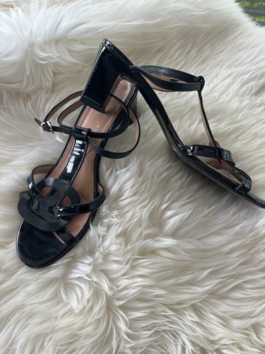 Clergerie black patent sandals - clergerie,