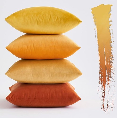 Miulee velvet cushion - cushion, covers