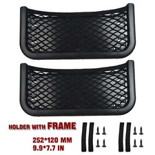 2XMOTORHOME CAMPERVAN CARAVAN CARGO STORAGE POCKET NETS 260x120MM ORGANISER SET