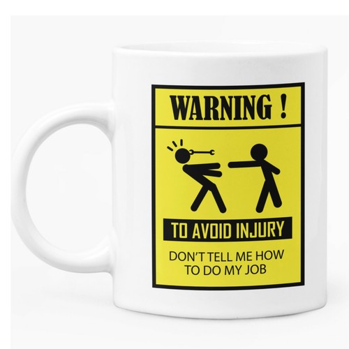 Funny work mug - work, for
