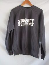 Agatha Christie The Mousetrap theatre stage show black cotton sweatshirt Large