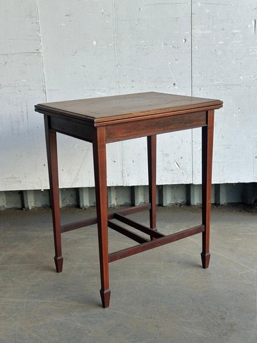 Edwardian mahogany and - an,