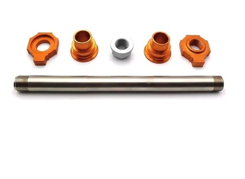 Rear axle spindle blocks - axle,