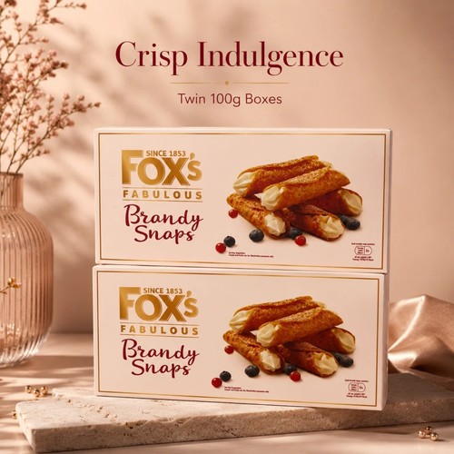Foxs brandy snaps 100g - snaps, x