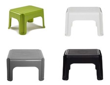 Whitefurz 40cm Bath Stool – Non Slip Shower Seat, Lightweight Bathroom Aid