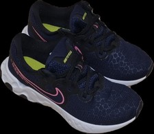 NIKE Navy Blue/Pink Women's Trainers - UK Size 5 EU 38