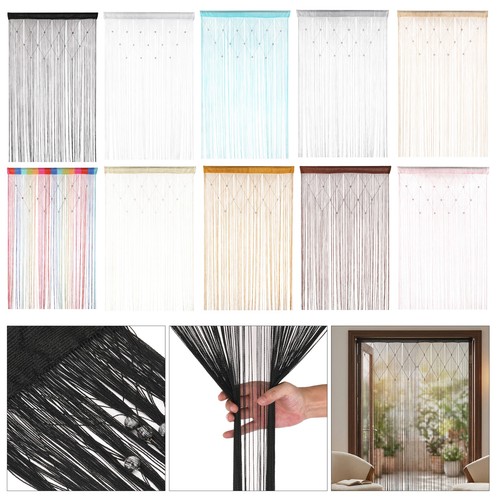 Hanging beaded curtain string - beaded,