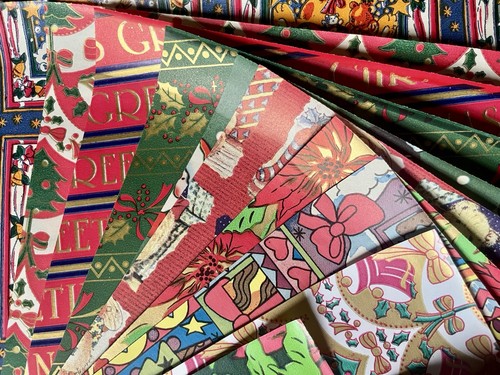10x vintage retro christmas - 10x,
