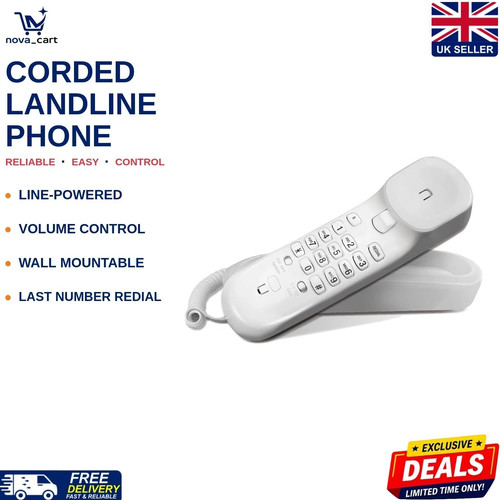 Home phone with volume - with, control
