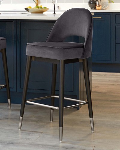 Danetti clover bar stool dark - bar,