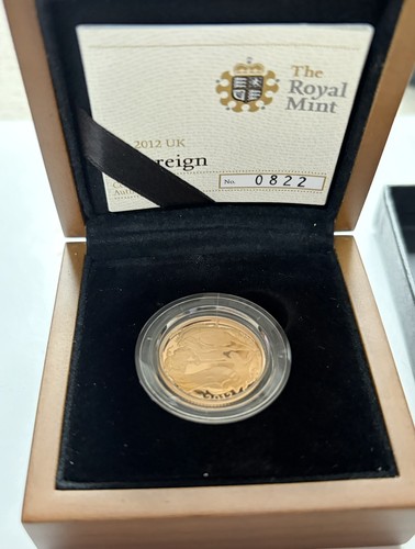2012 royal mint gold proof - mint,