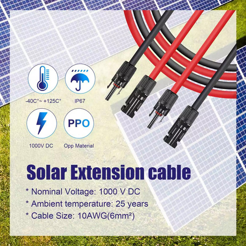 1pair solar panel extension - 1pair,