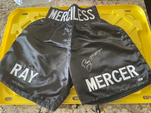 Ray mercer signed autographed - mercer,