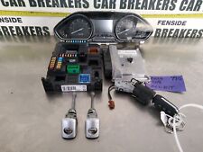 2016 PEUGEOT 208 1.2 PETROL ECU SET KIT 9811545080 31K #YJO