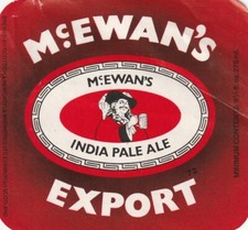 BEER BOTTLE LABEL - McEWANS