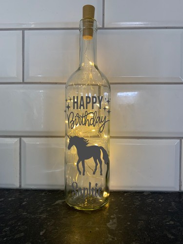 Led light bottles - light, up