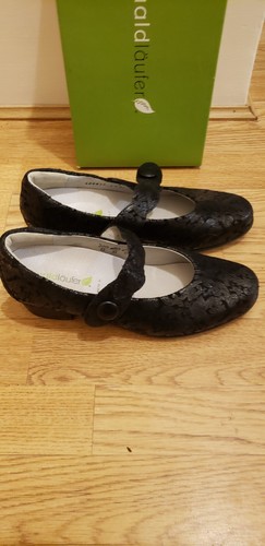 Waldlaufer black textured mary - textured,