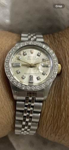 14k ladies rolex oyster - ladies,