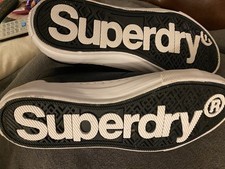 Superdry Women's Premium Pacific High Top Trainers - Black  UK 6 