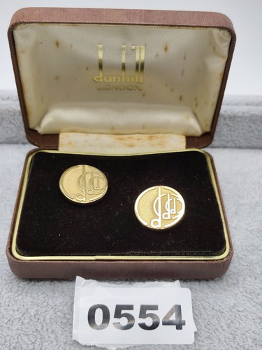 Dunhill gold tone round - tone,