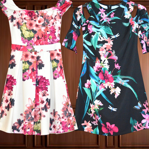 Lipsy quiz size floral - size,