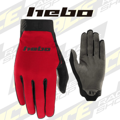 Hebo trials glove tech red - hebo,