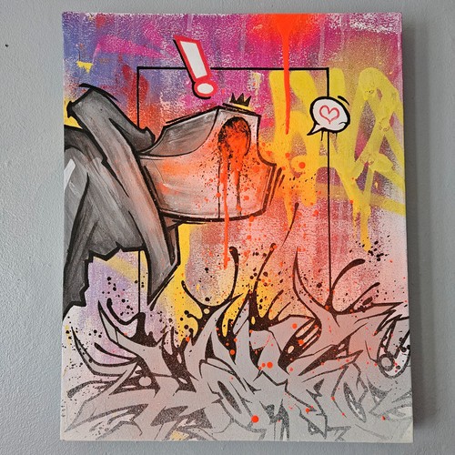 Graffiti spray paint - paint, nozzle