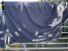 5’6 Turnout Rug Rhinegold Middleweight Cleaned Used Condition Needs Repairs