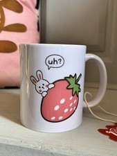 Kawaii Bunny Strawberry Mug